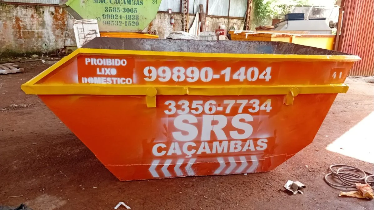 Locação de caçambas no bairro Cabral em Curitiba — SRS Caçambas